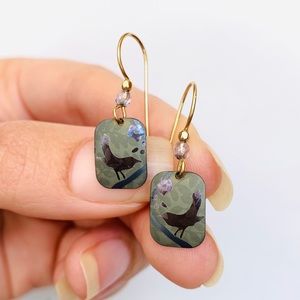 Holly Yashi Singing Sparrow Earrings